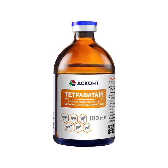 Тетравитам, 100 мл (Асконт+)